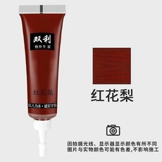 木器修補漆膏 家具修補液 實木劃痕修復油漆, 1個, 紅花梨,一支裝