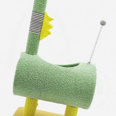 고양이 숨숨집 공룡 모양 터널 캣 하우스 아지트 침대, 1개, 상세페이지 참조