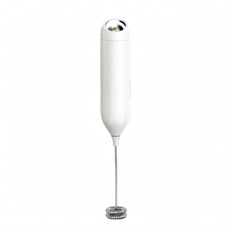 CIRCLE JOY 電動奶泡器 奶泡小魔棒 快速起泡 無線便利, 1套, CJ - EMF12D白色 CJ
