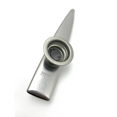 Clarke 卡祖笛 Kazoo 英國原廠金屬 奧福樂器 樂器配件, 1個, 銀色