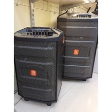 貝德 BD-H0886 戶外拉桿音響 戶外K歌便攜式音響 附無線麥克風兩支, 12吋