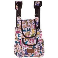 쏘아베 막힘 앞가방, 핑크, 소 ( 23 x 15 x 28 cm), 1개