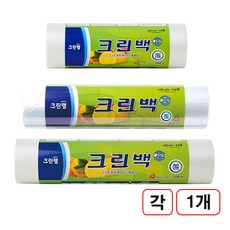 크린롤백 미니(17X25cm/200매) 중(25X35cm/200매) 대(30X40cm/200매) 각1개씩, 1개