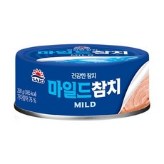사조참치 마일드, 250g, 4개