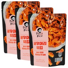 고독한미식가 바삭한 새우머리튀김 새우과자, 3개, 50g