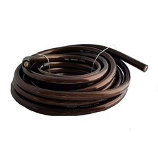 IMC 오디오 8 게이지 CCA 전원 접지선 케이블 20피트 검정색 앰프 스피커 자동차 시스템 가정용 스테레오 전기 부품용, IMC 오디오 8 게이지 CCA 전원 접지선 케이블(2, 1개