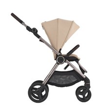 波蘭 anex IQ跨界環旅全能 嬰兒推車【金寶貝】 可登機 雙向嬰兒車 輕便推車 雙向推車, 柔霧杏