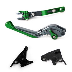 Trident 台灣現貨 2022 Bobber 17-19 Tiger 800 伸縮折疊拉桿-多段可調式, 綠色