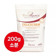 웰베이킹 델리스크림 200g(소분) / 천연 바닐라빈 함유 / 커스타드크림믹스, 1개, 200g