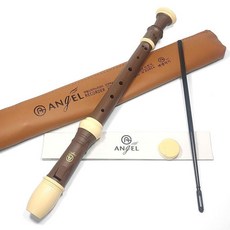 엔젤악기 우드전사 리코더 AWR-SW 저먼, 브라운