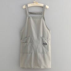 背帶圍裙夏季薄款防潑水廚房家務做飯舒適透氣防汙防油耐髒工作服