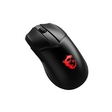 MSI CLUTCH GM41 경량 무선 게이밍 마우스 고정밀 센서 탑재 MS496 블랙