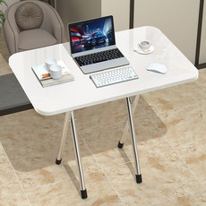 접이식 책상 탁자 테이블 거실 이동식 벽부착 벽걸이 롱 80x40x70 직사각 테이블 화이트, 화이트 58x38-50 직사각형