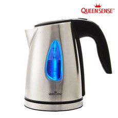 퀸센스 스텐레스 무선 전기주전자 1.2L, QS-S1200