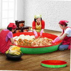 다라 김치 비닐 김장철 버무리 다용도 김장매트 120cm 대야 59000EA 1EA