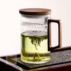 내열유리 티머그 400ml 심플머그컵