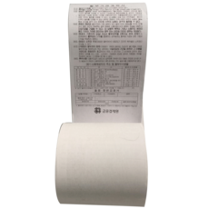 3인치 79X70 약관 영수증 포스용지 카드단말기용지 POS, 10롤