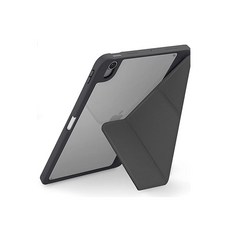 UNIQ Moven 磁吸帶筆槽透明平板保護套, 灰色, 1個, iPad Air 13吋M2/M3/M4（2024/2025/2026版）