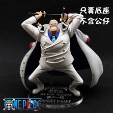 航海王 海賊王 蒙其·D·卡普 透明壓克力底座 節省空間, 1個