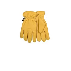 Kinco 90HK-XL 보온 안감 그레인 사슴 가죽 작업 장갑 남성용 (골드 XL), Kinco, 90HK-XL, 보온 안감 그레인 사슴 가, 1