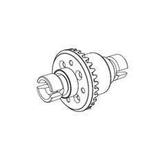 DEERC 라디콘 자동차 M163 용 금속 기어 디퍼렌셜 16420
