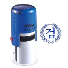 홀더랜덤 청 선생님용 칭찬 검 도장 R-524 36239EA 1(EA)
