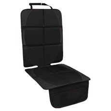 安全座椅防磨墊 安全座椅保護墊 汽座保護墊 汽車座椅保護墊 皮革保護墊, 黑, 1個