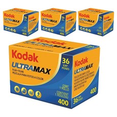 코닥 울트라맥스 400 36컷 컬러 프린트 필름 35mm, 4개