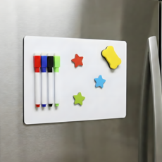 리니코 하루기록 간편메모 냉장고 자석 화이트 보드, 무지