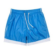 男款海邊沙灘褲 溫泉平角泳褲 寬鬆大碼三分短褲