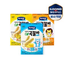 아이얌 순곡물바 세트 (바나나3+치즈3+당근3), 1개