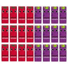 오가닉유기농 쁘니트니 125ml 각12개씩 (총24팩) 회사 병원 사무실 탕비실, 24개