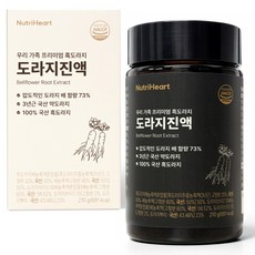 뉴트리하트 도라지청 국산 약도라지 배도라지 흑도라지 청 배즙 진액, 1개, 210g