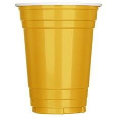 台灣派對杯 深黃色款 450ml, 1個, 50個裝