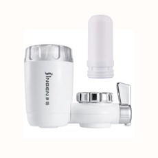 淨恩水龍頭過濾器】淨水器 夏季水質過濾 洗臉台過濾器 廚房流理臺過濾 浴室, 1個