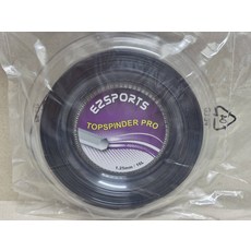 EZSPORTS TOPSPINNER PRO 網球線, 黑色, 1個