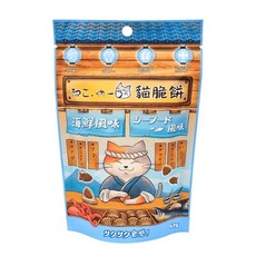 【吶一口】貓脆餅 60g 奶香鰹魚, 1個, 吶一口貓脆餅60g-海鮮風味