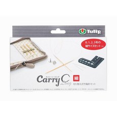 【YUBU】日本廣島 Tulip Carry C Long 可替換式竹製輪針組 細尺寸 TCC-11, 1個