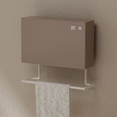 한일 욕실 온풍기 화장실 가정용 벽걸이 RF리모컨 26년 신제품, 그레이