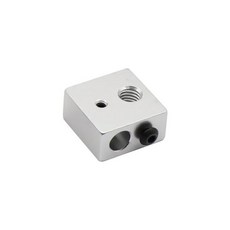 프린트 헤드 핫 엔드 히팅 블록 20 20 10 20 x 20 x 10 mm 3D 프린터 부품용 히터 블록 새로운 MK8 히팅 블록, MK8 Heated Block