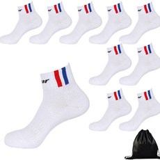 스타 족구양말 기능성 스포츠양말 투센파우치, 화이트