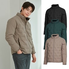 빌트모아 남성 겨울 골프웨어 방수 방풍 핫멜트 포인트 패딩 점퍼