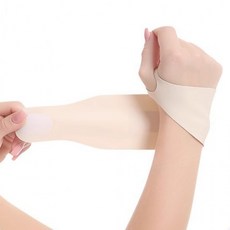 슬림형 손목보호대 스트랩 얇은 아대 밴드 터널 산전후용보호대, 상세페이지 참조, 1개