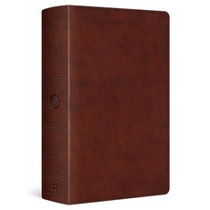 (영문도서)ESV Giant Print Personal Size Bible Red Letter (Trutone Chestnut) Imitation Leather, Crossway, English, 9798874906566
