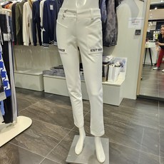 파사디골프 여성 사선 포켓 일자팬츠 한겨울 여자 골프 바지 편하고 따뜻한 조금작게나온 바지 롱다리 가벼운 인기바지 P24WSL552X