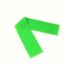 홈트레이닝 스트레칭밴드 0.35mm 녹색 라텍스 루프밴드 요가 헬스 용품