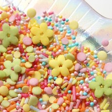 웰베이킹 봄플라워 스프링클 (중량 선택), 1개, 10g