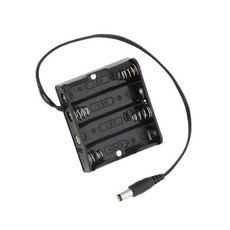 아두이노 AA 배터리 홀더 4구 케이스 타입, 1개