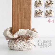 홈앨리스 프린세스 의자발커버 층간소음방지의자발커버 의자커버 4p, 1개, 프린세스 의자발커버 4p