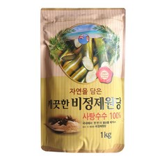 천연 비정제원당 1kg, 2개